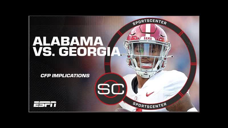 DELICIOUS CHAOS What if Alabama BEATS Georgia in the SEC Championship , Always College