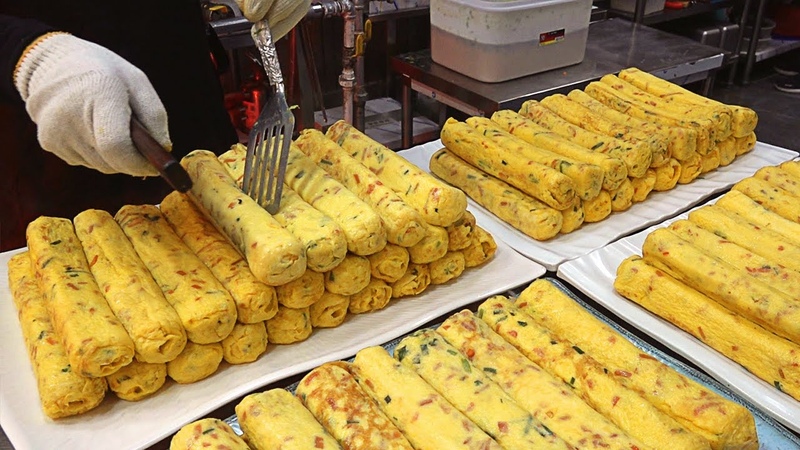 Very Popular in America Amazing Korean Kimbap Video Collection Korean street