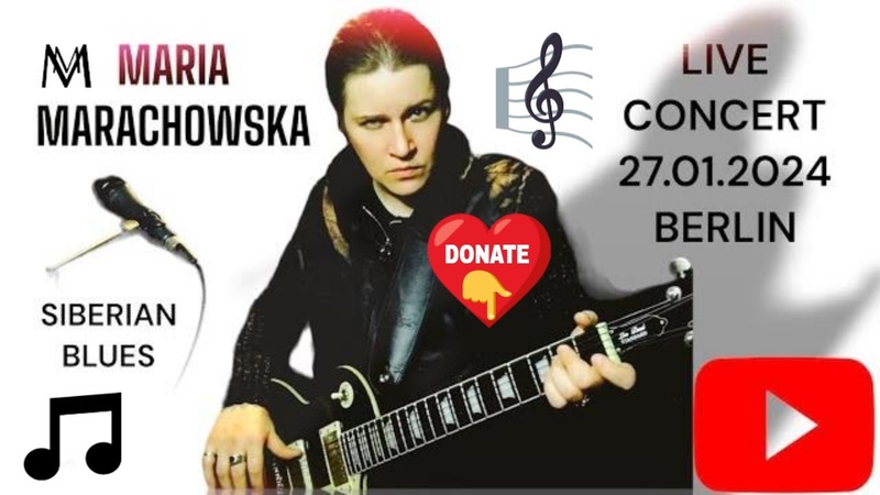 Maria Marachowskas Live Blues Rock Concert 2:30 am