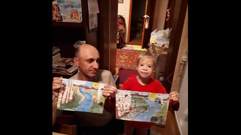 Дочька скоро лучше папы будет