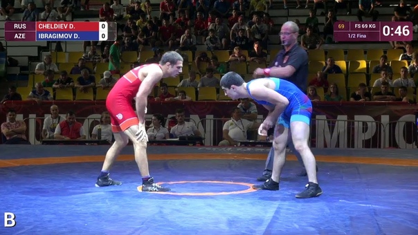 1, 2 FS 69 kg: D. CHELDIEV ( RUS) df. D. IBRAGIMOV ( AZE) by VPO1, 6