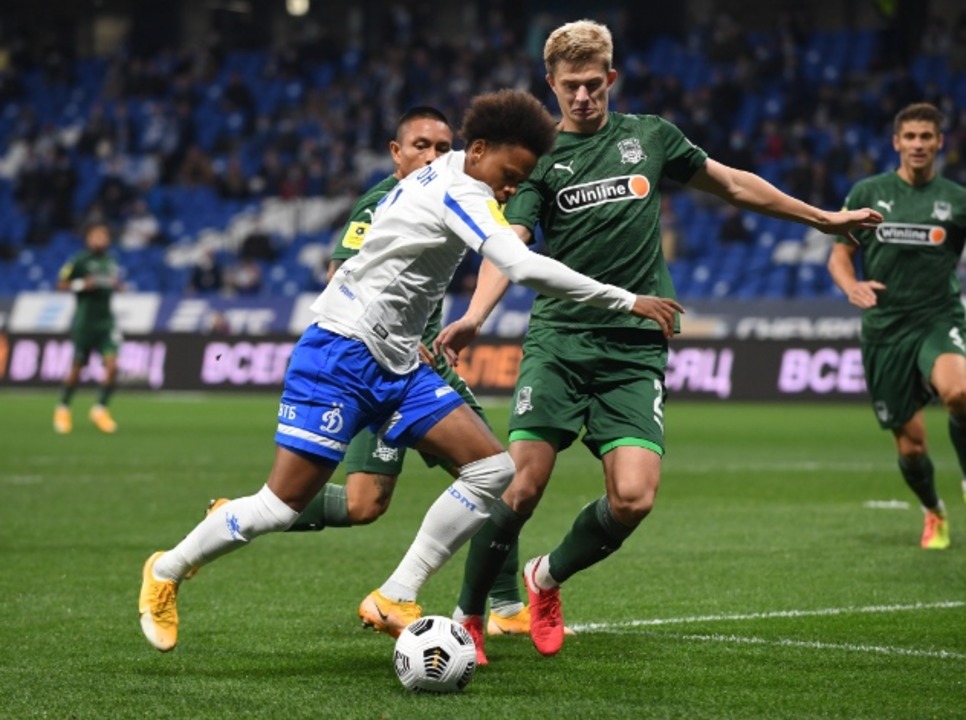 Динамо - Краснодар, 2:0. Клинтон Н'Жи