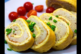 Куриный рулет | Как приготовить рулет | Рецепт мясного рулета