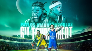 PAVLOS GIANNAKOPOULOS 6th TOURNAMENT : EFES ISTANBUL  MACCABI TEL-AVIV  PARTIZAN   PANATHINAIKOS
