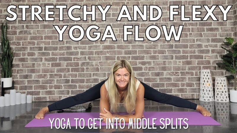 Yoga Flow for Middle Splits, , Stretchy and Flexy, , Yoga with