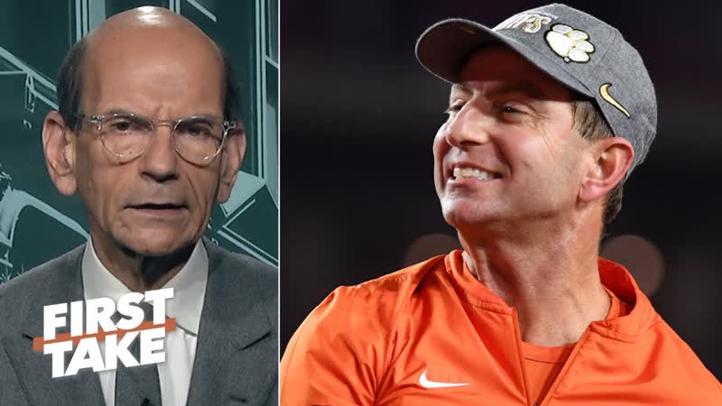 Paul Finebaum gives Clemson credit, says the Tigers have a chance at the CFP title, First