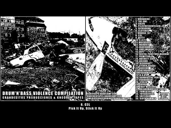 DRUM'N'BASS VIOLENCE COMPILATION - XGRIFOX / KNOCHENTAPES / Owlripper [2022 Grind / Powerviolence]