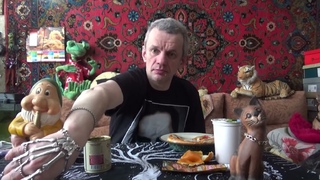 обжор мукбанг тушёнка олень питцца мандорины с горчицей варенец рис с тушёнкой свенина