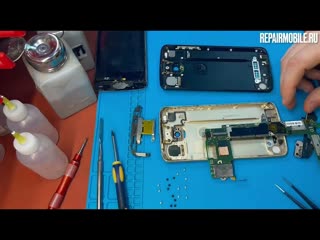 Замена корпуса и акб Motorola moto z2 play