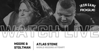 Full Live Stream | Moore & Stoltman Atlas Stone Record Attempt