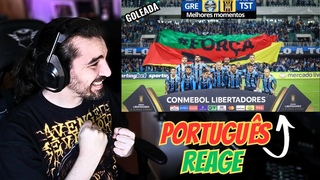PORTUGUS REAGE AO REGRESSO DO GRMIO COM GOLEADA - GRMIO 4x0 THE STRONGEST