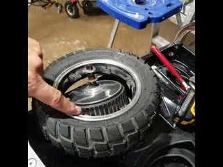 Nanrobot D4+ 2.0 Back tire flat repair. (English version) electric scooter.