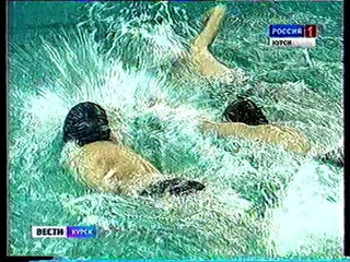 Фрагмент эфира Вести Курск - оцифрованная запись с VHS видеокассеты