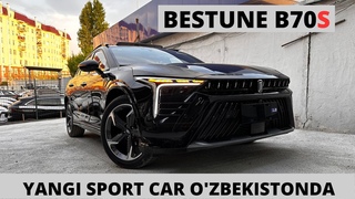 Yangi Bestune B70 S sport avtomobil