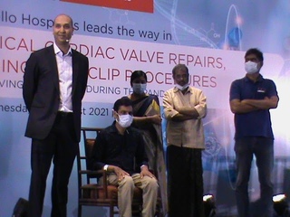 Apollo Hospital saves a 41 old farmer who waited for 91 days for a heart transplant by Mitra clip T