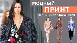 Принт осень-зима 2022-2023 - Модная расцветка одежды