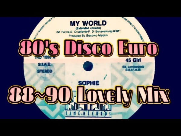 80s Disco 哀愁系 Eurobeat 88 90
