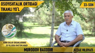 Osoyishtalik ortidagi tikanli yoʻl. 33-son | Murodov Baxodir, Jizzax viloyati