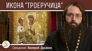 Икона Божией Матери ТРОЕРУЧИЦА.  Священник Валерий Духанин