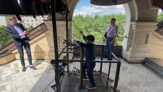 Фестиваль колокольного звона «Раменские звоны». Звонарь Егор Чухлеб, 6 лет