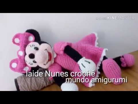 Minnie amigurumi, parte