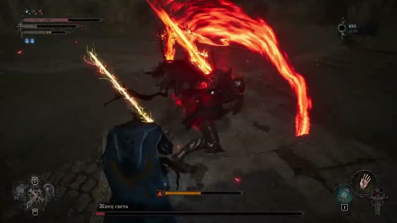 Lords of the Fallen 2023 The Lightreaper ( Easy Take out his Umbral parasite), Жнец