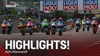 Moto2™ Race Highlights ⚔️ | 2024 #GermanGP