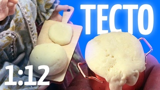 КАК СЛЕПИТЬ  ТЕСТО 1:12 | Как слепить еду в кукольный домик | Реалистичная миниатюра