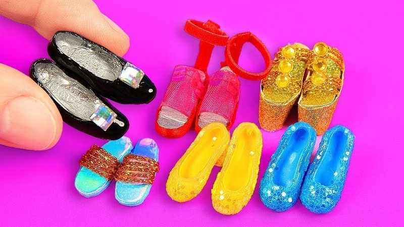 9 DIY Barbie Shoes and Boots