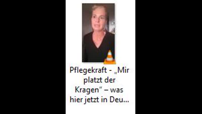 Pflegekraft Mir platzt der Kragen was hier jetzt in Deutschland