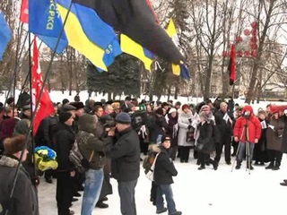 Опозиціонери Чернігова відзначили День Соборності