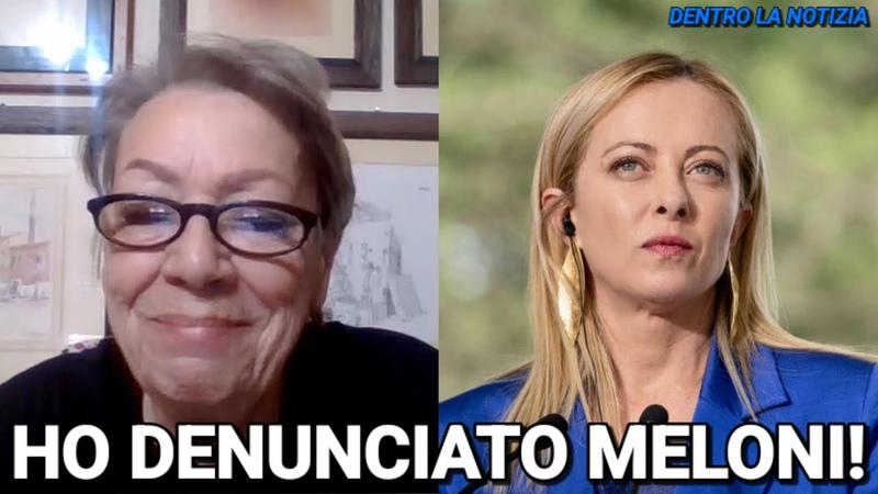 Ornella Mariani Forni: Oggi ho denunciato Giorgia Meloni per il trattato con Zelensky. Ecco