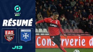 EN AVANT GUINGAMP - AJ AUXERRE (2 - 1) - Rsum - (EAG - AJA) / 2023-2024