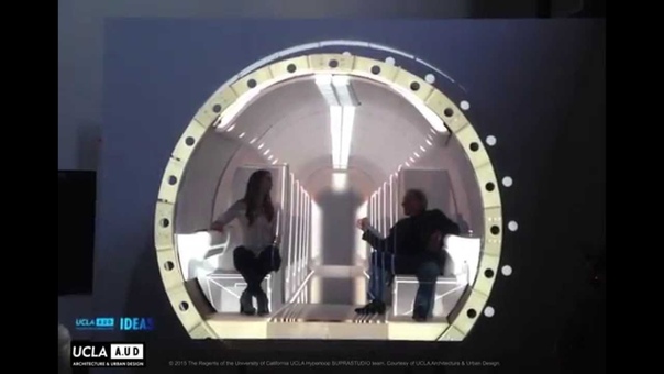 CNNs Rachel Crane rides the Hyperloop with UCLAs Craig