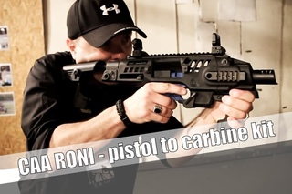 CAA RONI G1 and G2 - pistol to carbine conversion system - GUNMAGAZIN