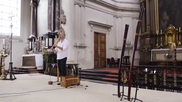 Kaval and Fujara solo (circular breathing) Winne