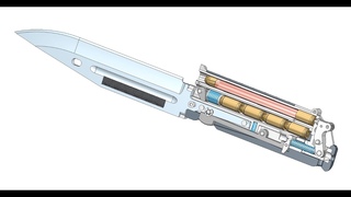 Shooting knife /Knife Pistol/ (below is the link of the real shooting)