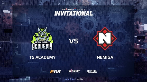 vs Nemiga, map 1 train, SL i League Invitational Shanghai 2017 CIS