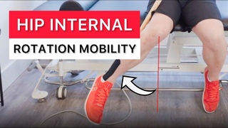 Get more hip internal rotation mobility - stretches, end range activation & strengthening exercises