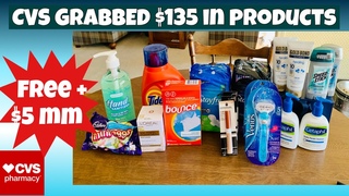 CVS HAUL WITH $135 IN PRODUCTS FREE + $5 MM/ LEARN TO COUPON AT CVS ❤️