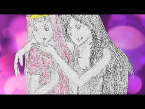 Bubblegum and Marceline The One That Got