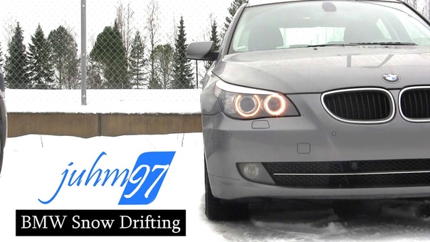 BMW Snow Drifting