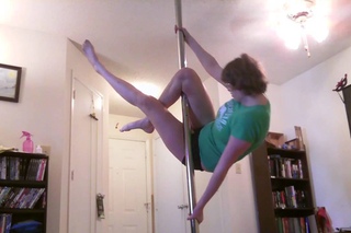 Jasmine on the pole