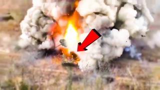 Russian T-90 Tank Fails Totally in Ukraine
