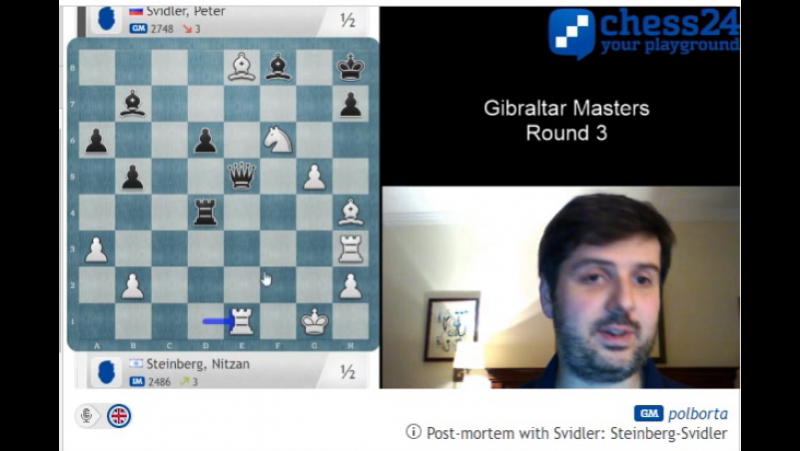 Post mortem with Svidler: Steinberg