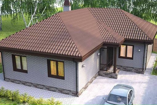 Крыша Г Образного Дома фото 13