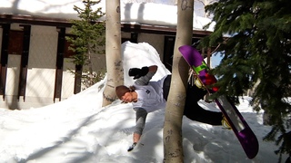 Monday Mallet: Snowboarder Hip Checks Tree