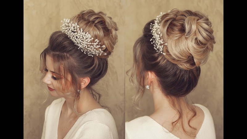 Wedding Hair Style Evening hair style Bridal