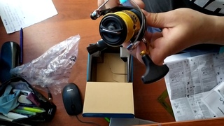 Обзор катушки SHIMANO SAHARA FI C3000HG  с aliexpress