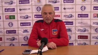 Главный тренер Инкомспорта Игорь Кашперко (пресс-конф)